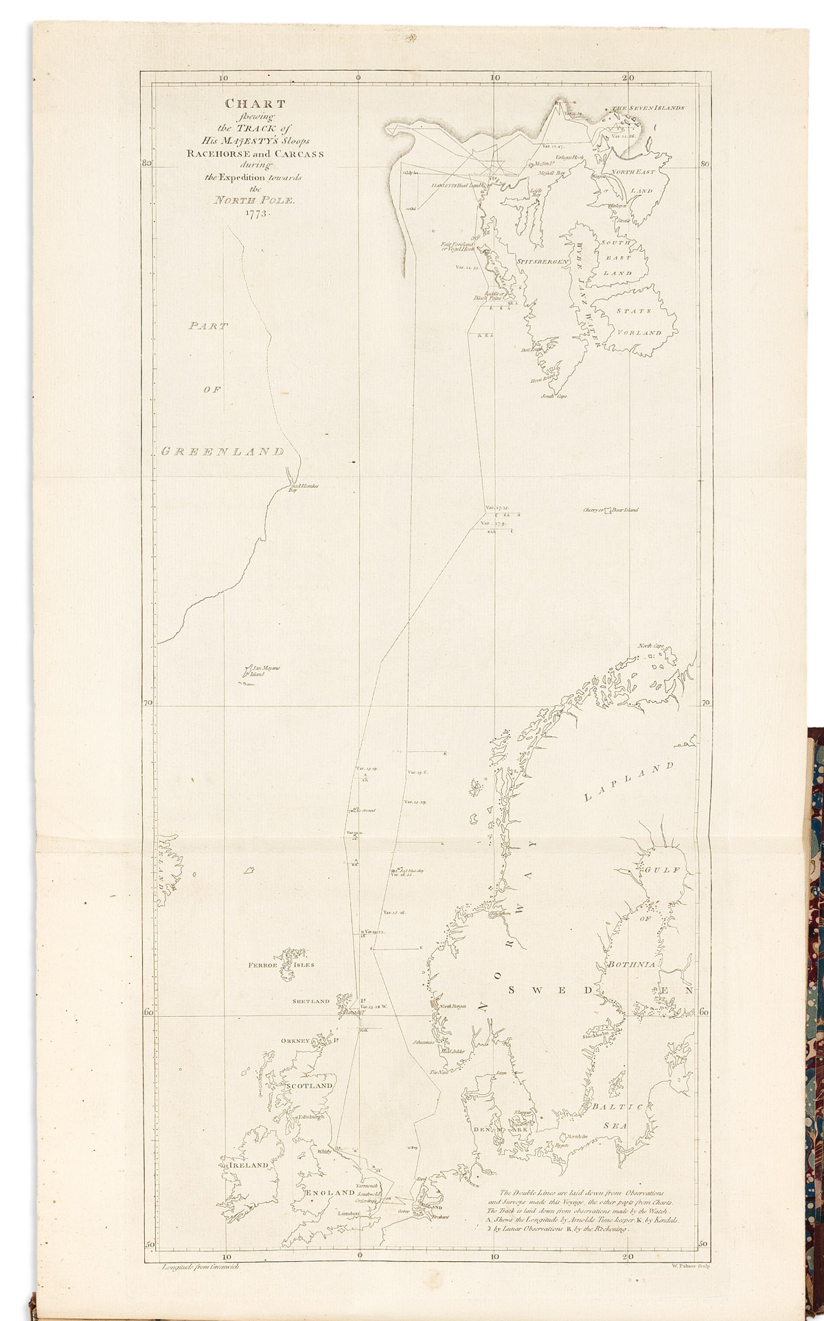 (ARCTIC EXPLORATION.) Constantine John Phipps. A Voyage Towards the North Pole Undertaken by His Majestys Command 1773.